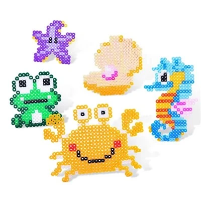 Kawaii Sea-Animal Perler karoliukų rinkinys